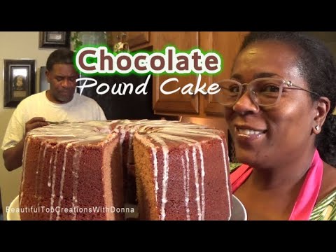 Chocolate Pound Cake | Chocolate Glaze Was An #EpicFail😳 | Simple Powdered Sugar Glaze For the Win!😁