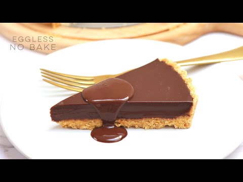 Chocolate tart | no bake chocolate tart recipe