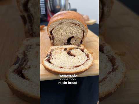 Cinnamon raisin bread recipe #bread #recipes #homemade