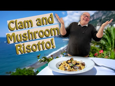 Clam and Mushroom Risotto!  Make Restaurant Quality Risotto at Home