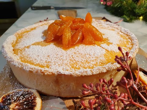 Classic Lemon Tart with Kumquat Compote | Cooking at Home with Rosemary Shrager