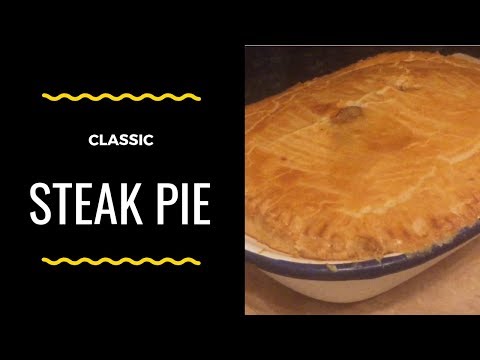 Classic Steak Pie recipe & Cook with me!
