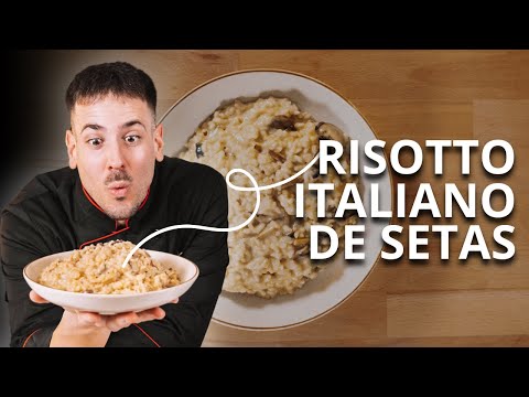 Cómo hacer un RISOTTO DE SETAS ITALIANO perfecto | Receta de RISOTTO DE SETAS paso a paso