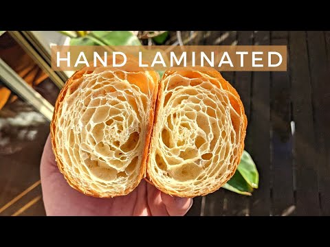 Complete guide to classic hand-rolled croissants!
