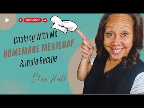 Cook Homemade Meatloaf with Me — Super Easy Recipe! #cookingathome