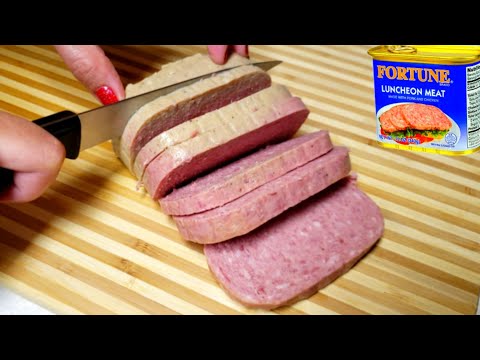 Cook the luncheon meat this way the result is amazing!!! It's so delicious and easy to make