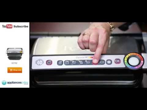 Cook the perfect steak to your taste with the Tefal GC702 OptiGrill Smart Grill – Appliances Online