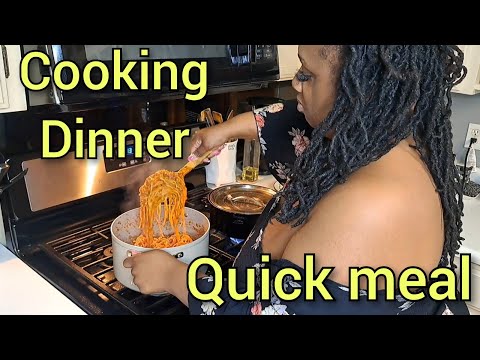 COOK WITH ME| SPAGHETTI DINNER FLORIDA STYLE| VLOG