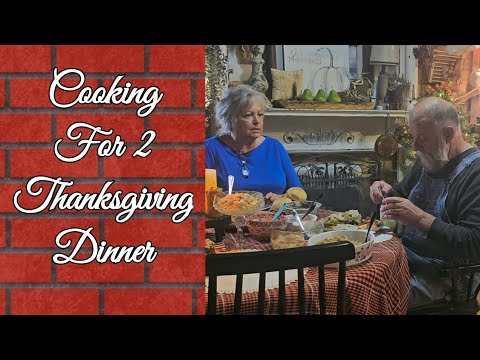 Cooking For 2 Thanksgiving Easy , Frugal Meal!