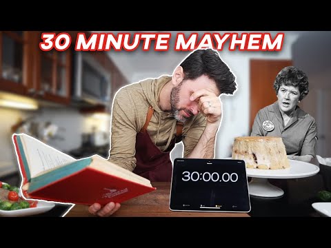 Cooking Julia Child’s 30-Minute Steak Dinner recipe was complete & utter mayhem