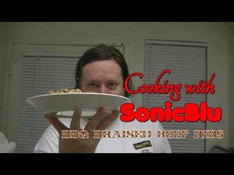 Cooking with SonicBlu – Braised BBQ Beef Ribs