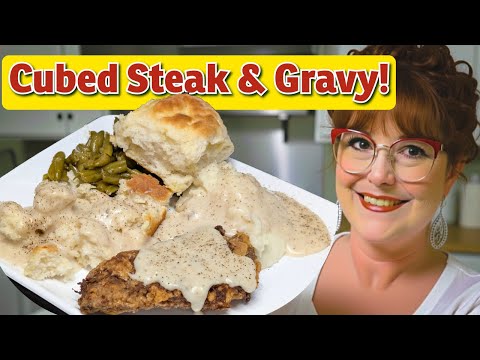 Country Fried Steak and Gravy Made Easy!