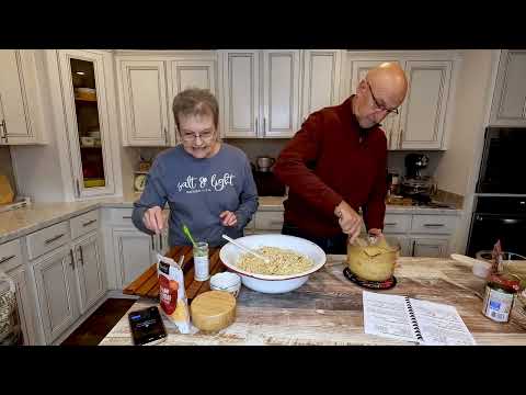 Crack Chicken Spaghetti | Men helping in the kitchen | Easy Dinner Idea to feed lots of people