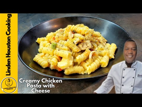 "Creamy Chicken Pasta with Cheese & Onion | Easy One-Pot Dinner Recipe"