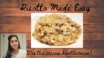 CREAMY ITALIAN RISOTTO| HOW TO MAKE RISOTTO WITHOUT WINE  – EASY RECIPE