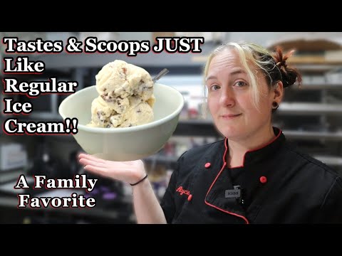 Creamy Keto Butter Pecan Ice Cream Recipe!
