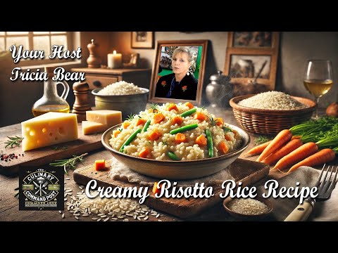Creamy Risotto Rice Recipe | Classic Italian Comfort Food with Peas & Parmesan