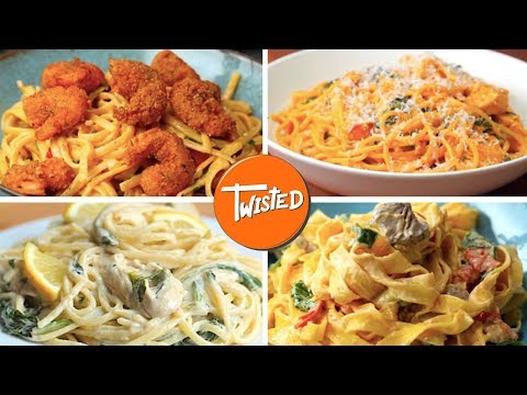 Creamy Spaghetti 7 Ways | Easy Pasta Dinners | Best Pasta Dishes Twisted