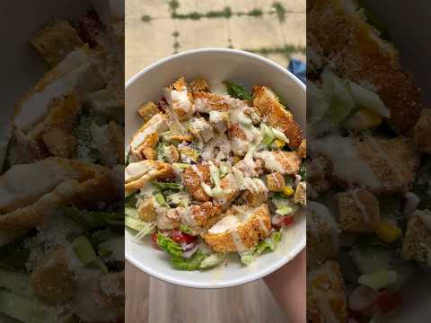Crispy chicken salad 🥗