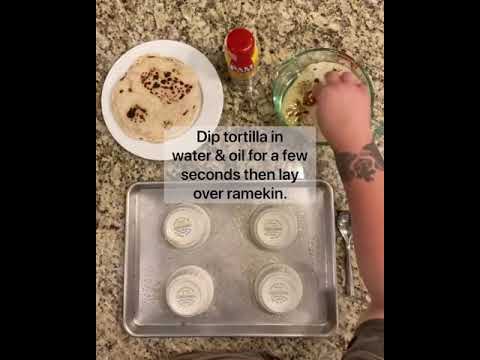 Crispy Flour Tortilla Bowl