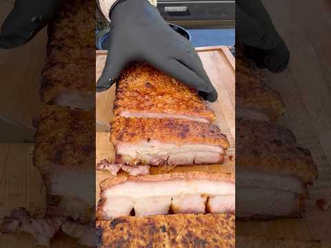 Crispy pork belly