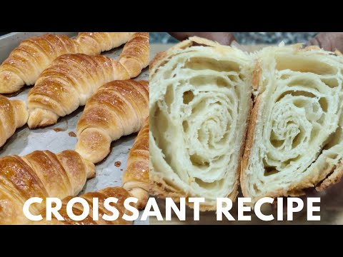 Croissant Recipe | How To Make Perfect Croissant Recipe  | Soft & Crunchy Croissant Recipe In Hindi