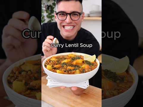 Curry Lentil Soup in 30 mins
