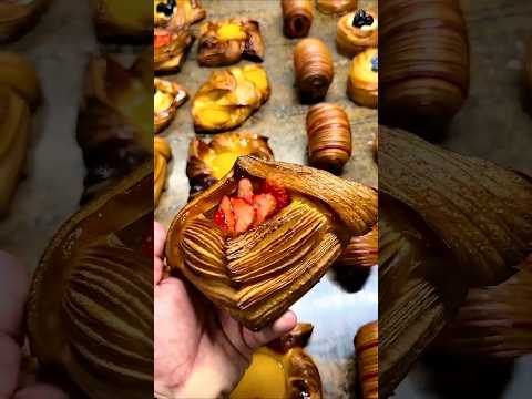 DANISH ART OF LAMINATION. #croissants #danish #bakery #automobile #art #pastry #baking #frenchbread