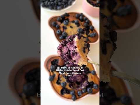 Day 3 of 30 Days of Healthy Breakfast Meal Prep Recipes😍 #highprotein #mealprep #healthyrecipes