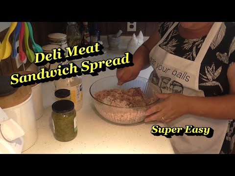 Deli Meat Sandwich Spread | Super Easy