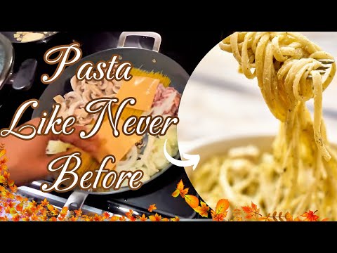 Delicious One-Pot Pasta: Broccoli and Mushrooms Made Easy!