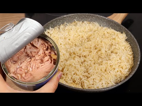 Do you have rice and canned tuna at home? Easy, Quick and very Tasty recipe.
