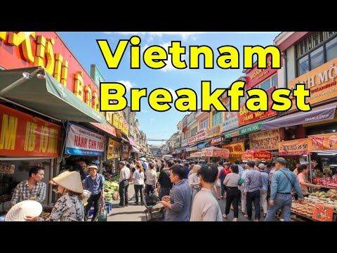Do you know what's for breakfast in Vietnam? – Vietnamese Street Food