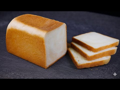 Don’t Buy Bread Anymore,how to make Super Soft Loaf Bread !! This recipe is easy !!