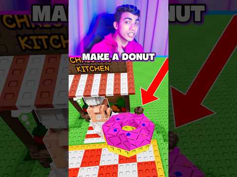 DONUT COOKING RECIPE GROW A GARDEN 😍