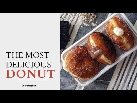 DONUT RECIPE | EASY & SO DELICIOUS