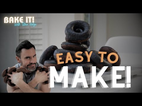 DONUTS FROM HOME, NO FRYER REQUIRED! – Chocolate Cake Donut Recipe │ Bake It! w/ Steve Hodge