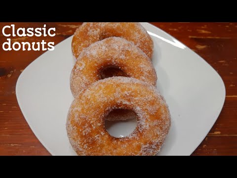 Donuts Recipe | Easy Homemade Donuts Recipe | Doughnut | Donut recipe| Sugar Doughnuts