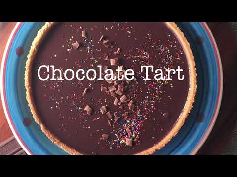 Double Chocolate Tart Recipe: Milk and Dark Chocolate