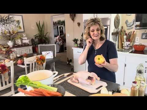 Dutch Oven Roasted Chicken, so tender and juicy.🐔