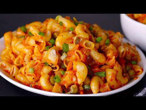 ఎలాంటి సాసులు లేకుండా కేవలం ఇంట్లో ఉన్న వాటితోనే చేసుకొనే మసాలా పాస్తా😋👌Masala Macaroni Pasta Recipe