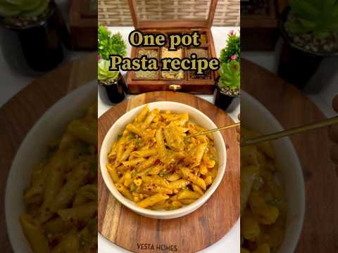 ‼️viral one pot pasta recipe ‼️#pastarecipe #easypastarecipe #pasta