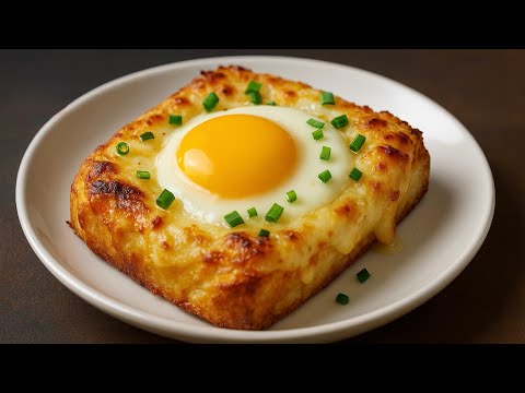 ❗️5-Min Egg Toast Hack | Easy Bread & Egg Breakfast