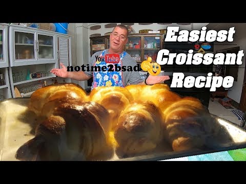Easiest Croissant Recipe, Little Effort