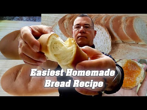 Easiest Homemade Bread Recipe