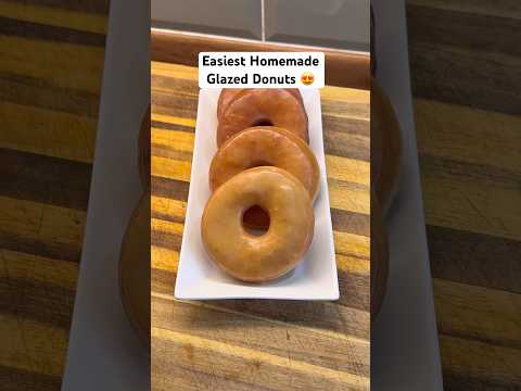 Easiest Homemade Glazed Donuts | Part 1 of 2