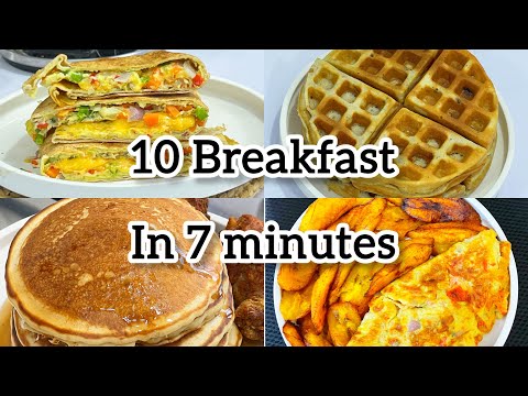 Easy 10 Breakfast Recipes | Nigerian Breakfast Recipes