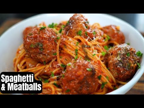 Easy and Delicious Spaghetti & Meatballs Recipe (You'll Never Need Another Meatball Recipe)
