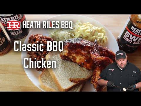 Easy BBQ Chicken Recipe On The Pellet Grill | Traeger Timberline 1300 | Heath Riles BBQ