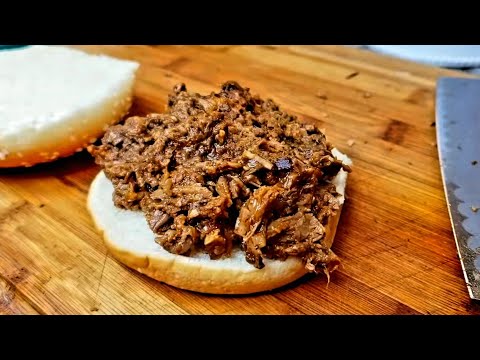 EASY BBQ Chopped Beef Recipe | Simply Mamรก Cooks